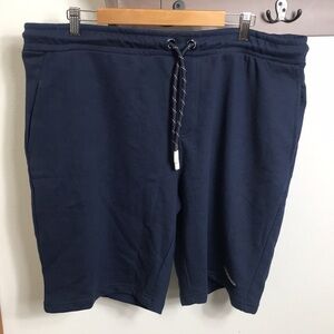 Ben Sherman shorts drawstring color navy blue elastic size 2XL